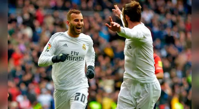 Jese Rodríguez celebra un gol al Celta de Vigo con Gareth Bale. Jese Rodríguez celebra un gol al Celta de Vigo con Gareth Bale.