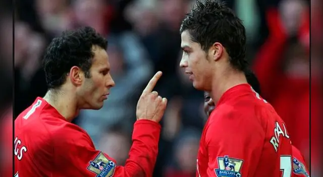 Cristiano Ronaldo y el día que Ryan Giggs lo puso contra la pared en Manchester United Cristiano Ronaldo y el día que Ryan Giggs lo puso contra la pared en Manchester United