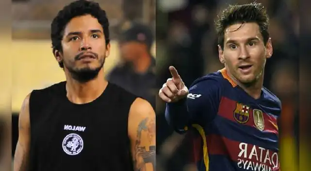 Lionel Messi: la vez que Reimond Manco estuvo por encima del astro argentino. Lionel Messi: la vez que Reimond Manco estuvo por encima del astro argentino.