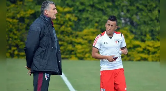 Christian Cueva: 'Aladino' le dedicó estas emotivas palabras a Edgardo Bauza.