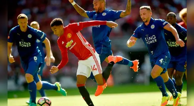 Manchester United vs. Leicester City EN VIVO ONLINE: 'Red Devils' empatan 1-1 en final de Community Shield