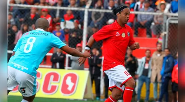 El crack ya deleitó a la gente en Cusco.