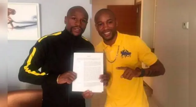 Carlos ‘Mina’ Zambrano será representado por empresa de Floyd Mayweather