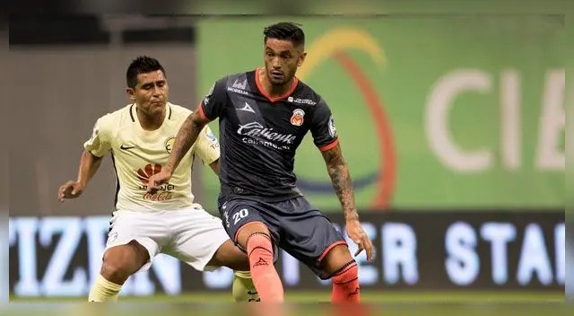 Morelia vs. América: Ruidíaz hizo un regular primer tiempo. Luego fue cambiado.