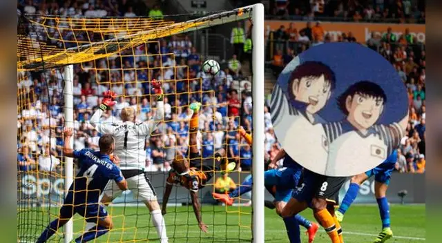 Leicester City vs. Hull City: mira el ‘tiro combinado de Oliver y Tom' en Premier League | VIDEO