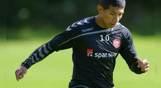 Edison Flores será titular este sábado ante Copenhague. Edison Flores será titular este sábado ante Copenhague.