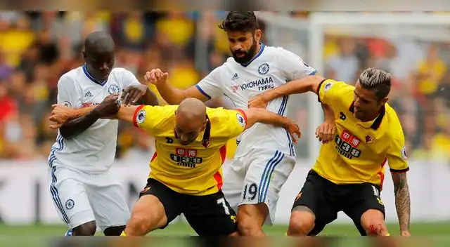 Chelsea ante Watford en Premier League Chelsea ante Watford en Premier League