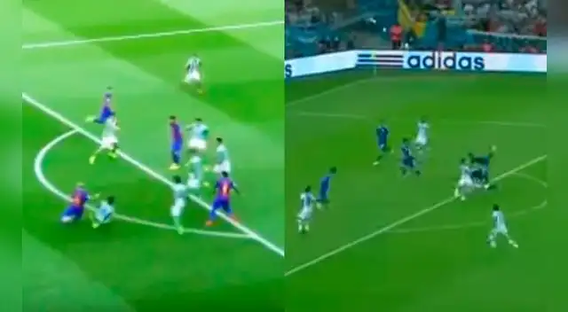 Lionel Messi y el GO-LA-ZO que recordó gran actuación en Brasil 2014 Lionel Messi y el GO-LA-ZO que recordó gran actuación en Brasil 2014
