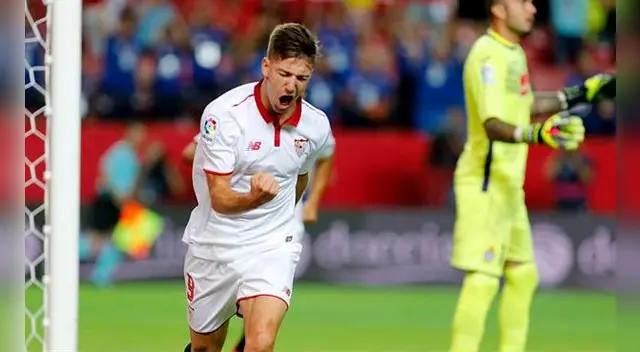 Liga Santander: En un partidazo, Sevilla de Sampaoli venció 6-4 a Espanyol Liga Santander: En un partidazo, Sevilla de Sampaoli venció 6-4 a Espanyol