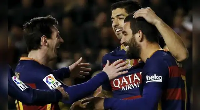 Barcelona: Lionel Messi lidera demoledor ataque junto a Luis Suárez y Arda Turán. Barcelona: Lionel Messi lidera demoledor ataque junto a Luis Suárez y Arda Turán.
