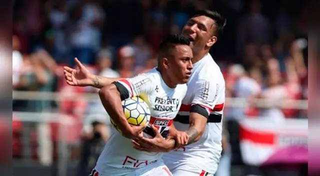 Con Christian Cueva, Sao Paulo cayó 2-1 ante Juventude por Copa Brasil Con Christian Cueva, Sao Paulo cayó 2-1 ante Juventude por Copa Brasil