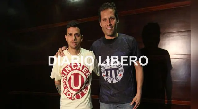 Diego Guastavino y Leao Butrón en la conferencia contra la violencia.