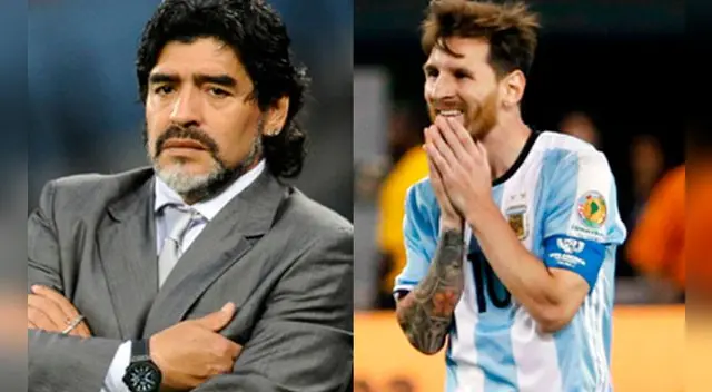 Diego Armando Maradona no suelta a Messi y volvió a criticar al 10 del Barcelona Diego Armando Maradona no suelta a Messi y volvió a criticar al 10 del Barcelona