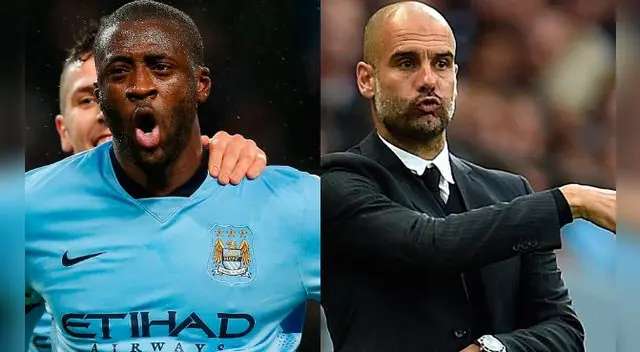 Manchester City y su gran problema entre Yaya Touré y Pep Guardiola Manchester City y su gran problema entre Yaya Touré y Pep Guardiola