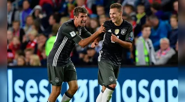Alemania vs. Noruega: Müller fue figura del encuentro al marcar un doblete y asistencia de gol Alemania vs. Noruega: Müller fue figura del encuentro al marcar un doblete y asistencia de gol