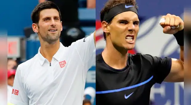 Novak Djokovic y Rafael Nadal en DÍA 7 de Grand Slam Novak Djokovic y Rafael Nadal en DÍA 7 de Grand Slam