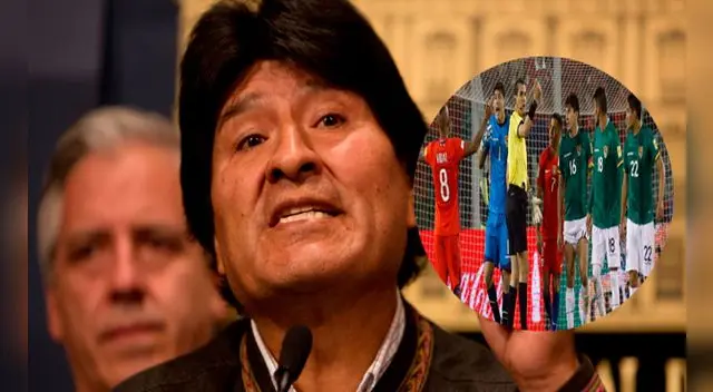 Evo Morales exige castigo a Chile por cánticos e insultos contra Bolivia Evo Morales exige castigo a Chile por cánticos e insultos contra Bolivia