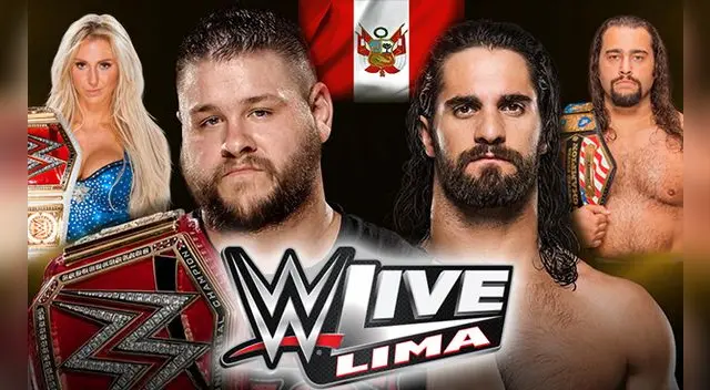 Charlotte, Kevin Owens, Seth Rollins y Rusev lucharán en Lima Charlotte, Kevin Owens, Seth Rollins y Rusev lucharán en Lima