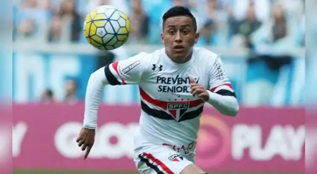 Christian Cueva es el mejor jugador extranjero del Brasileirao. Christian Cueva es el mejor jugador extranjero del Brasileirao.