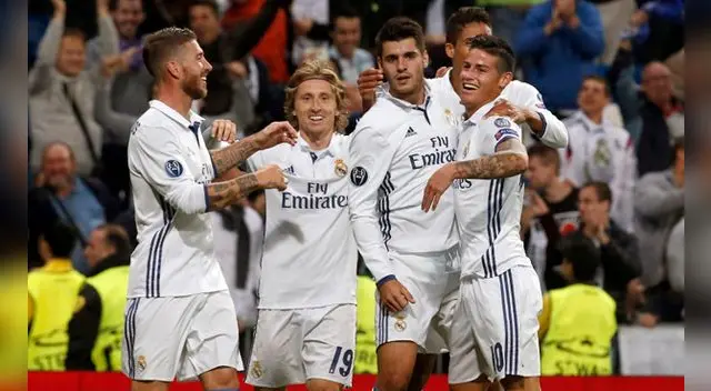 Real Madrid, en épica remontada, venció 2-1 al Sporting de Lisboa por Champions League
