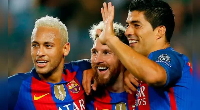 Luis Suárez opinó sobre el color de cabello de Lionel Messi y Neymar Luis Suárez opinó sobre el color de cabello de Lionel Messi y Neymar