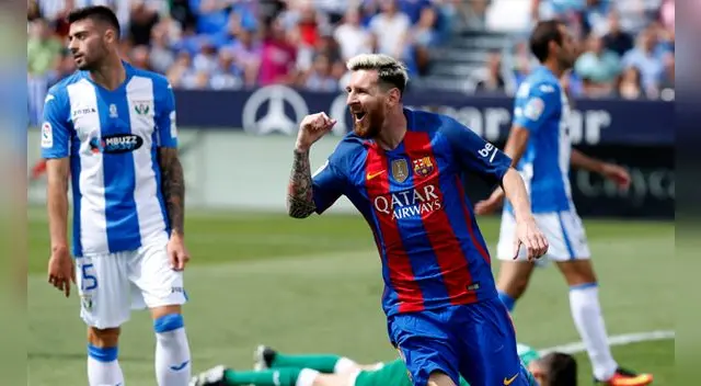 Leganés vs. Barcelona: Lionel Messi vuelve a ser figura por su doblete  Leganés vs. Barcelona: Lionel Messi vuelve a ser figura por su doblete