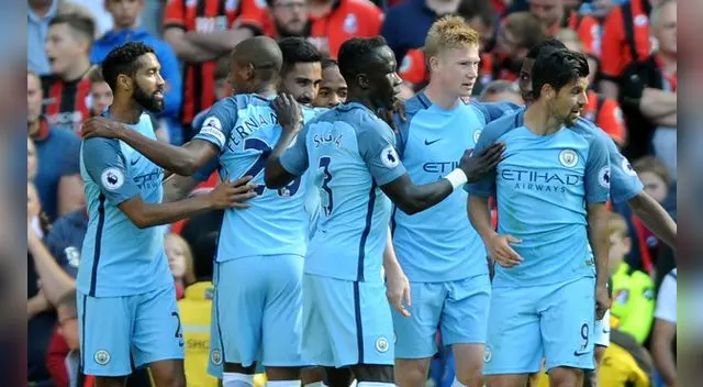 Manchester City vs Bournemouth EN VIVO: Kevin de Bruyne celebra su tanto Manchester City vs Bournemouth EN VIVO: Kevin de Bruyne celebra su tanto