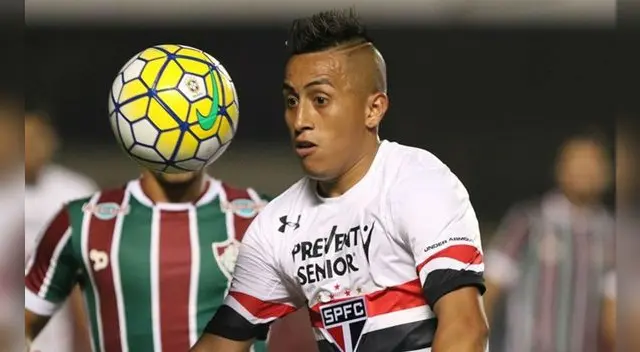 Christian Cueva sigue liderando encuesta al mejor jugador del Brasileirao. Christian Cueva sigue liderando encuesta al mejor jugador del Brasileirao.