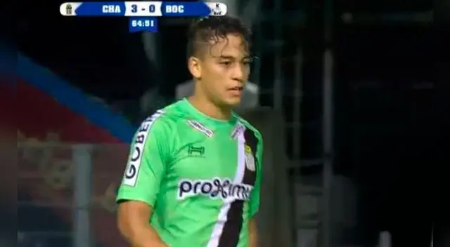 Cristian Benavente durante el partido del Sporting Charleroi por la Copa de Bélgica.