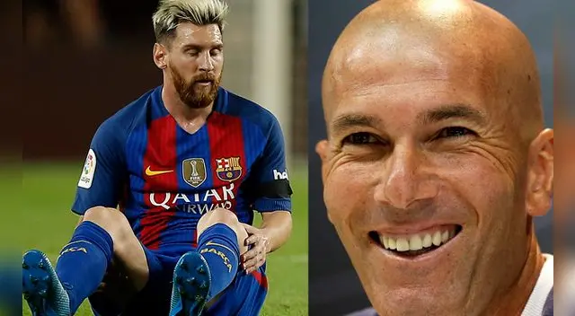 Zinedine Zidane opinó sobre la lesión de Lionel Messi y el cómo afectará su ausencia al Barcelona. Zinedine Zidane opinó sobre la lesión de Lionel Messi y el cómo afectará su ausencia al Barcelona.