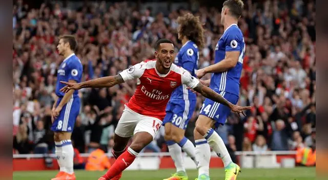Arsenal vs. Chelsea EN VIVO ONLINE: Walcott anotó el segundo tanto Arsenal vs. Chelsea EN VIVO ONLINE: Walcott anotó el segundo tanto
