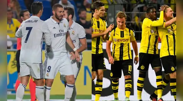 Real Madrid visita al Borussia Dortmund por la segunda fecha de la Champions League. Real Madrid visita al Borussia Dortmund por la segunda fecha de la Champions League.