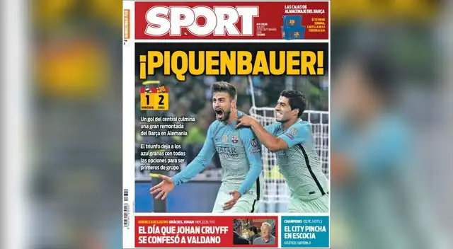 Barcelona: Neymar sigue recibiendo elogios en España tras brillar ante el Mönchengladbach. Barcelona: Neymar sigue recibiendo elogios en España tras brillar ante el Mönchengladbach.