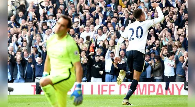 Manchester City vs. Tottenham Hotspurs EN VIVO: Bravo lamenta el segundo gol 