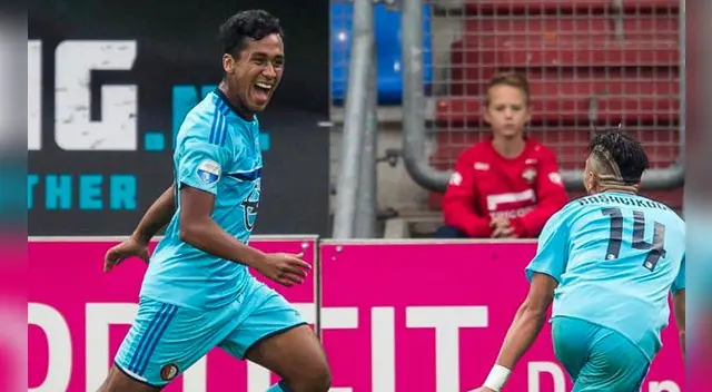 Tapia marcó su séptimo gol en su paso por la Eredivisie.