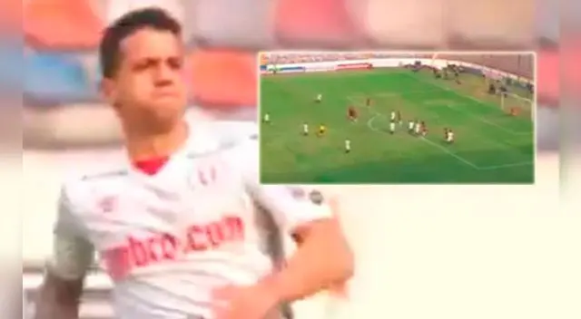 Guastavino anotó el primer gol para la U Guastavino anotó el primer gol para la U
