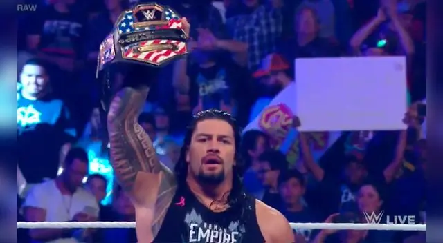Roman Reigns es el campeón de los Estados Unidos Roman Reigns es el campeón de los Estados Unidos