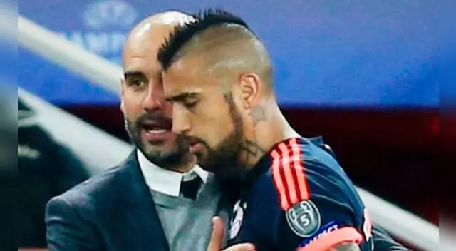Pep Guardiola y Manchester City van por Arturo Vidal