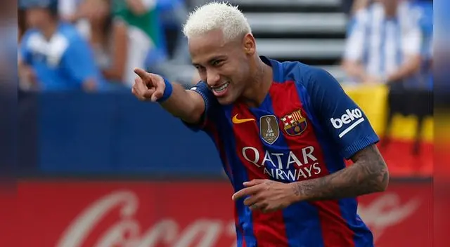 Neymar suma cuatros goles en la actual Liga Santander. Neymar suma cuatros goles en la actual Liga Santander.