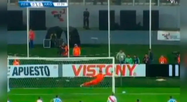 Pedro Gallese y sol espectacular tajada en el Perú vs. Argentina