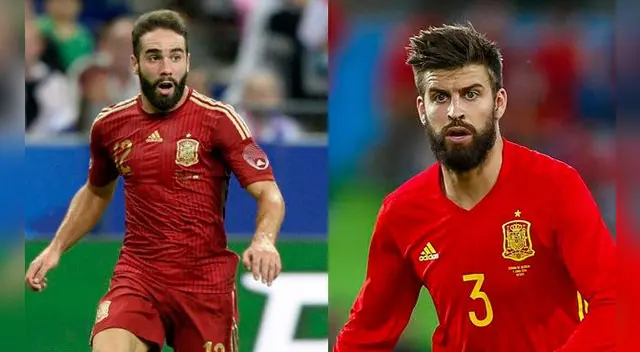 Dani Carvajal no "pasa" a Gerard Piqué y no le habla cuando entrenan cuando la Selección de España.