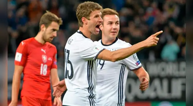 Alemania goleó 3-0 a República Checa y es líder de su grupo en Eliminatorias UEFA de Rusia 2018 | VIDEO Alemania goleó 3-0 a República Checa y es líder de su grupo en Eliminatorias UEFA de Rusia 2018 | VIDEO