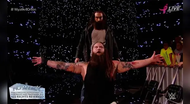 Bray Wyatt venció a Randy Orton en el WWE No Mercy 2016.