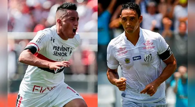 Sao Paulo vs. Santos EN VIVO ONLINE: con Christian Cueva, igualan 0-0 por Brasileirao