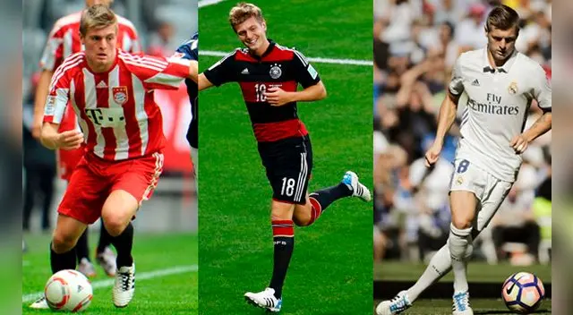 Toni Kroos siempre usó el mismo modelo de zapatillas.