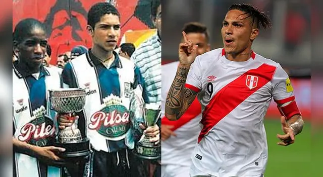Paolo Guerrero durante su etapa de juvenil y ahora con la "9" de la Selección Peruana. Paolo Guerrero durante su etapa de juvenil y ahora con la "9" de la Selección Peruana.