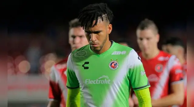 Pedro Gallese tras una derrota del Veracruz en México.