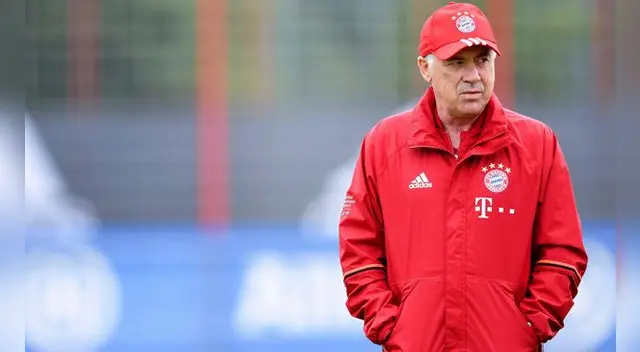 Carlo Ancelotti, técnico del Bayern Munich, disparó contra sus jugadores.