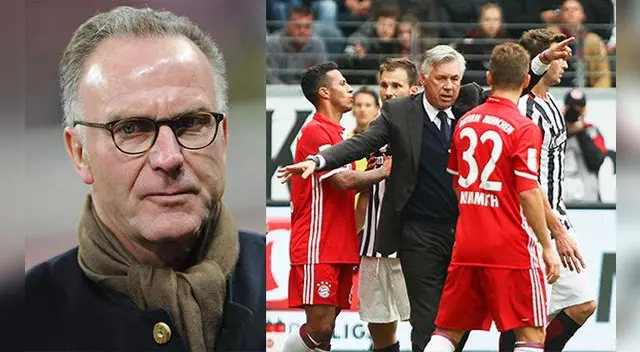 Rummenigge inconforme con el nivel mostrado por jugadores del Bayern Múnich. Rummenigge inconforme con el nivel mostrado por jugadores del Bayern Múnich.
