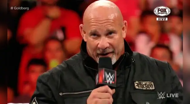 Goldberg regresó a la WWE en el Monday Night Raw